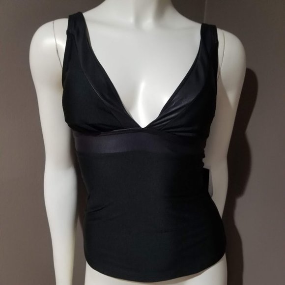 DKNY Tankini Top Size Black - Picture 2 of 12